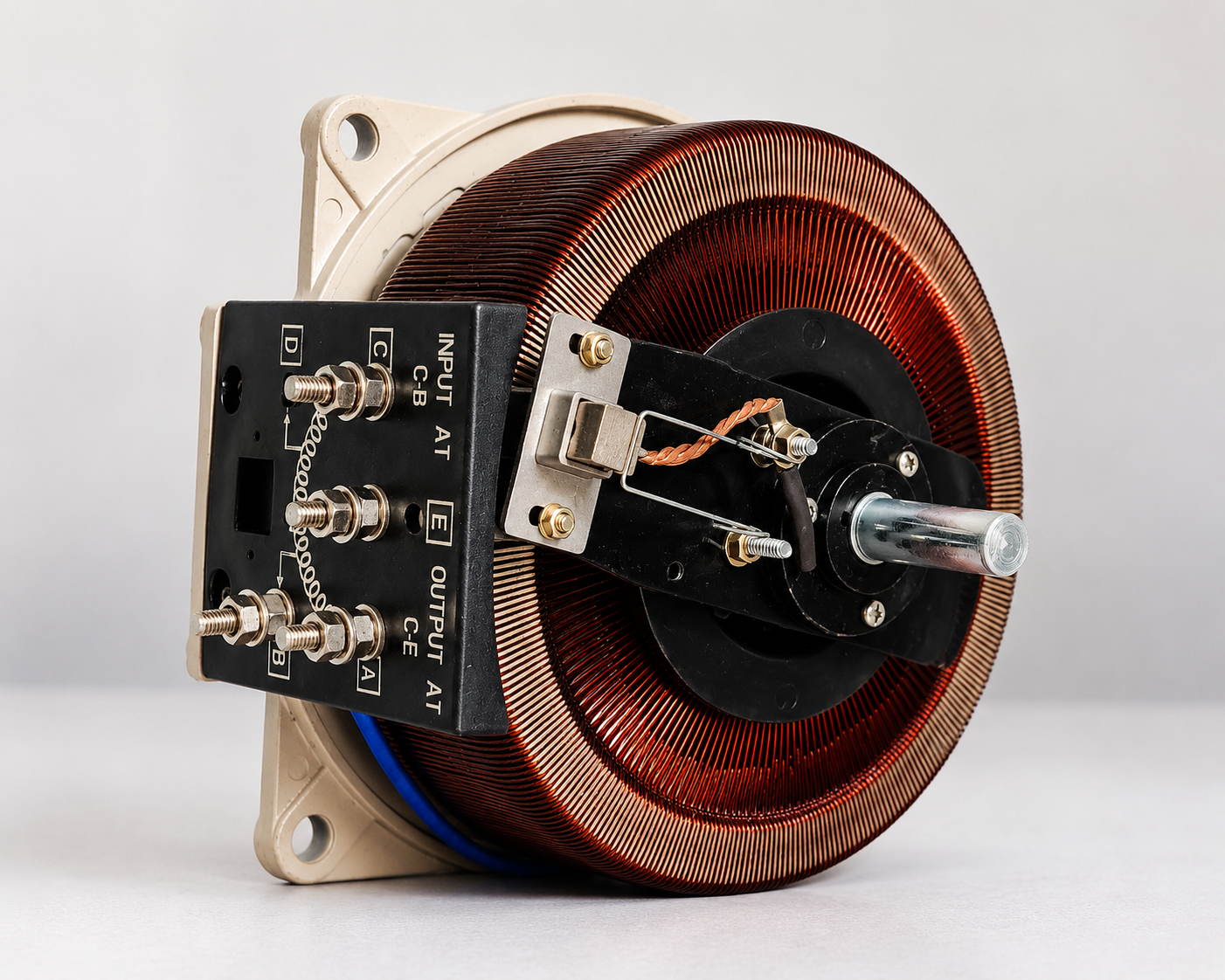 Autotransformer Winding Track Detail Angle